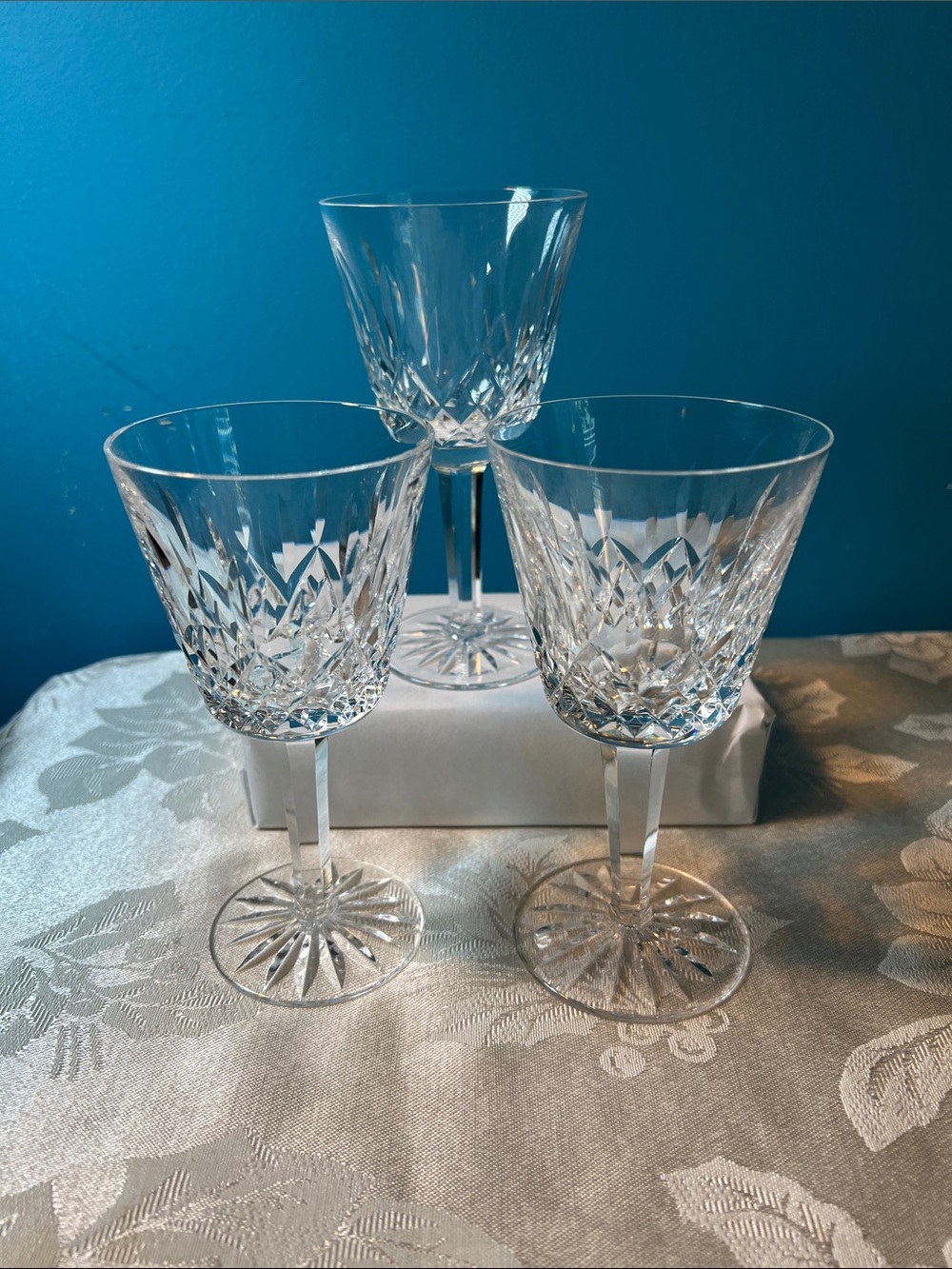 Waterford Lismore Wine Glasses Set of 3